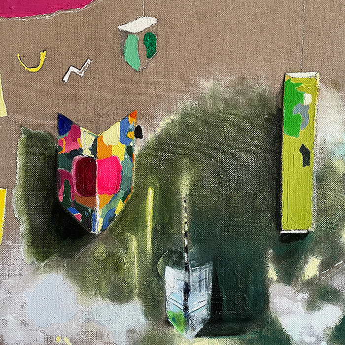 abstract oil painting